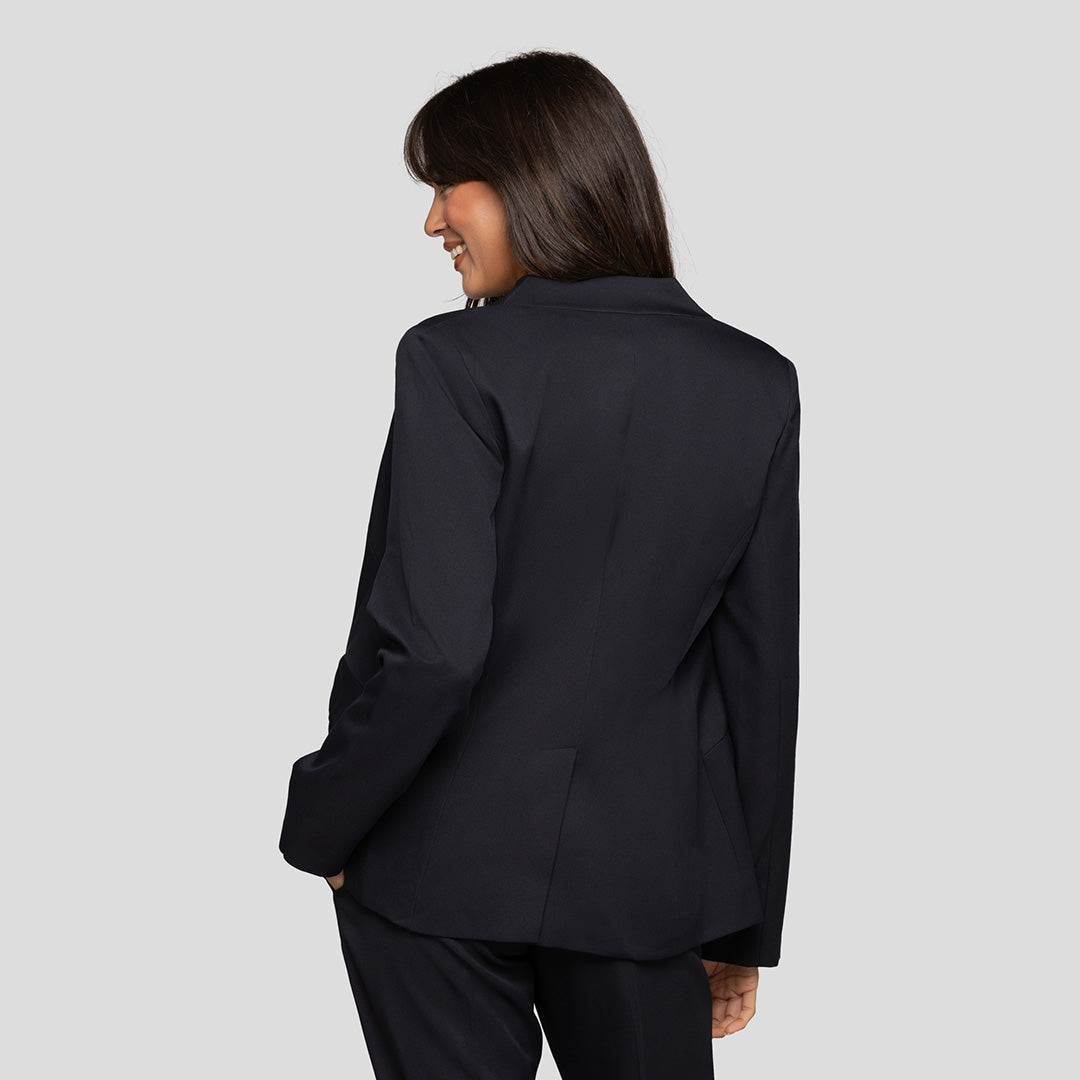 Integrated Lapel Blazer