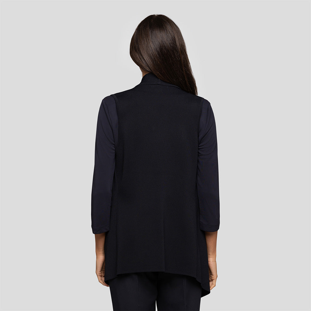 Milano Knit Waterfall Vest