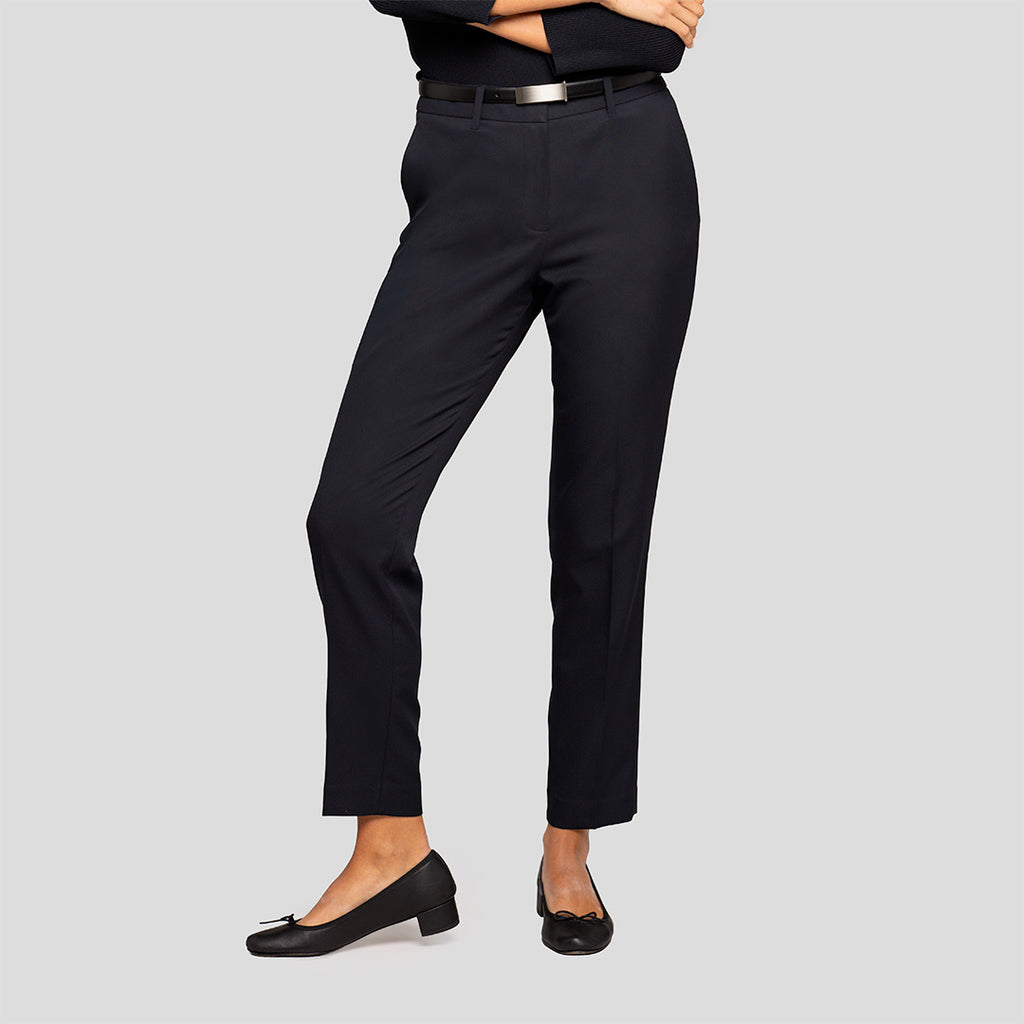 Cropped Slim Leg Pant
