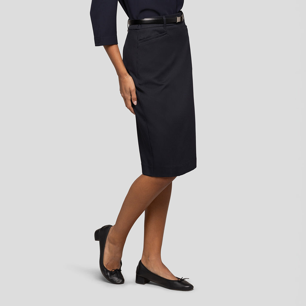 Pencil Skirt with Pockets