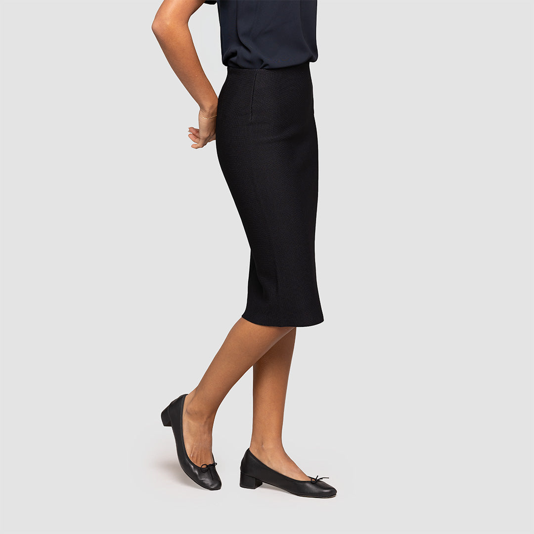 Milano Knit Pencil Skirt