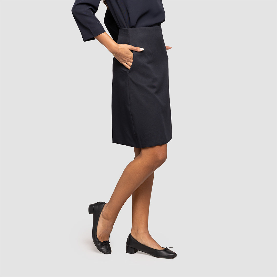 A-line Skirt with Pockets