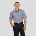 Tailored Fit Check Shirt Short Sleeve