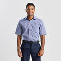 Tailored Fit Check Shirt Short Sleeve