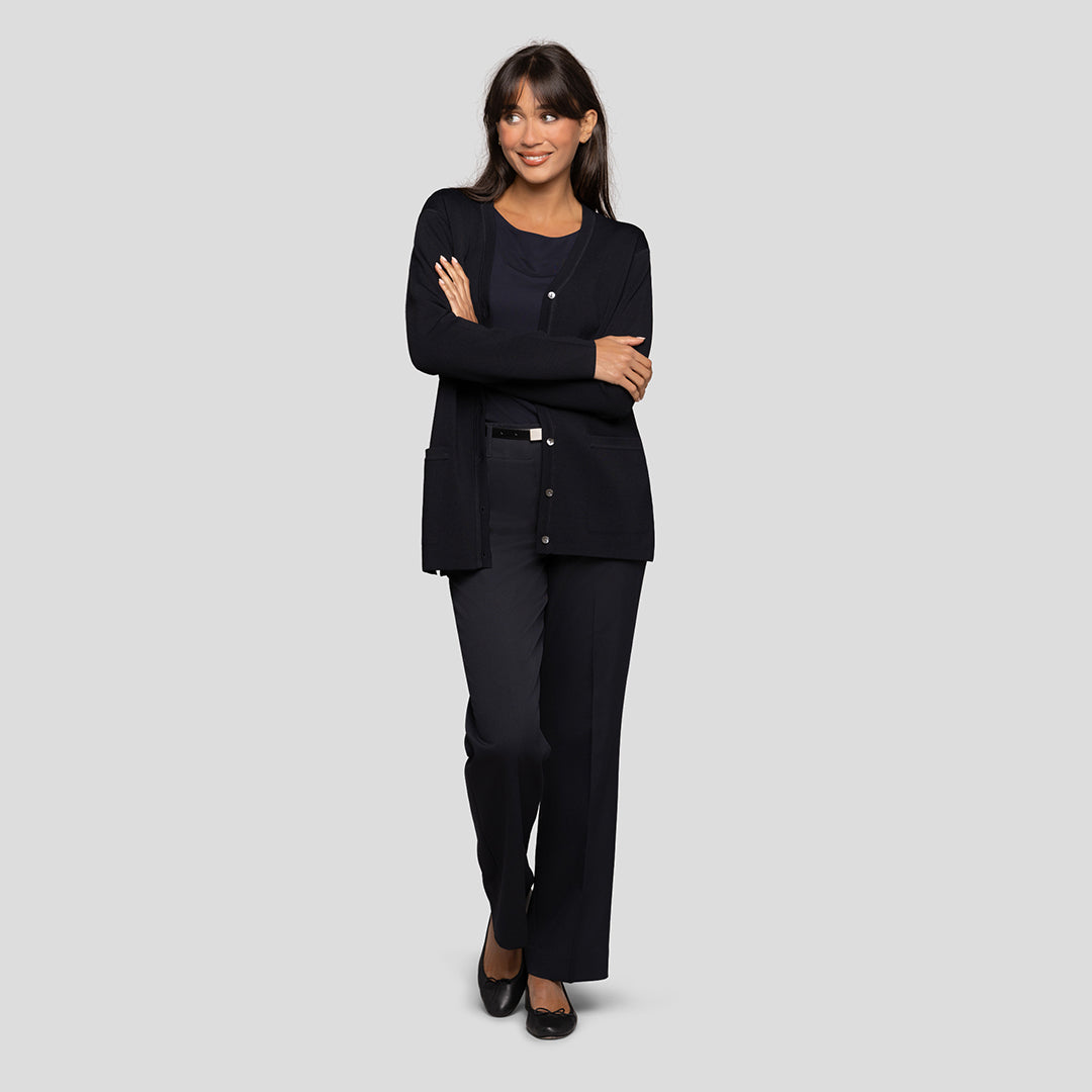 Milano Knit Button Front Cardigan