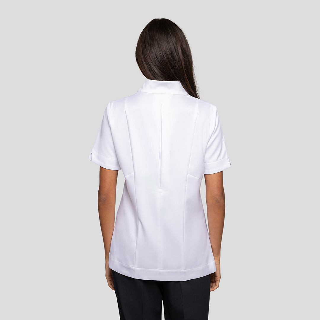 Asymmetric Pharmacy Jacket, Short Sleeve
