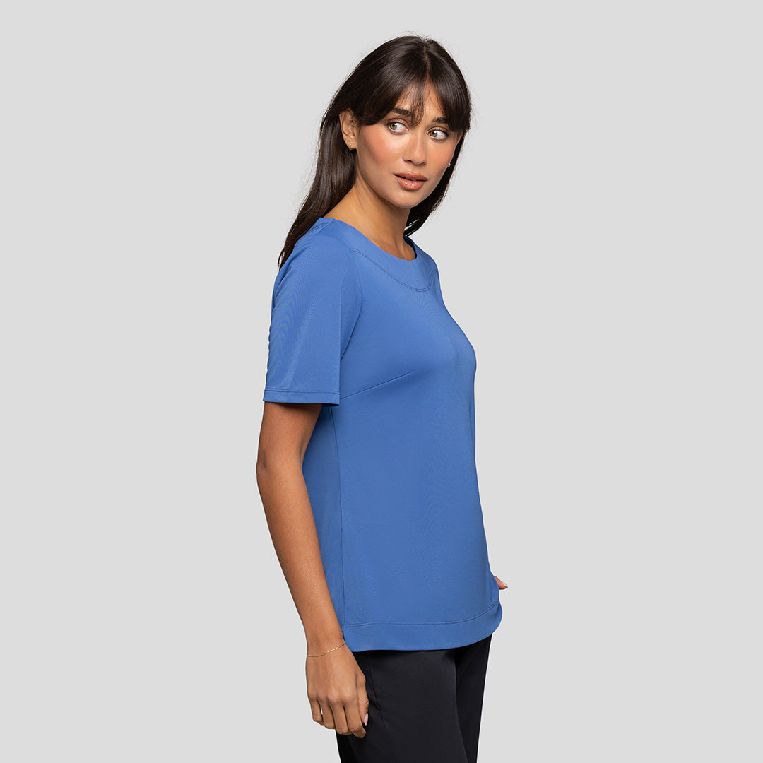 Soft Knit Boat Neck Top