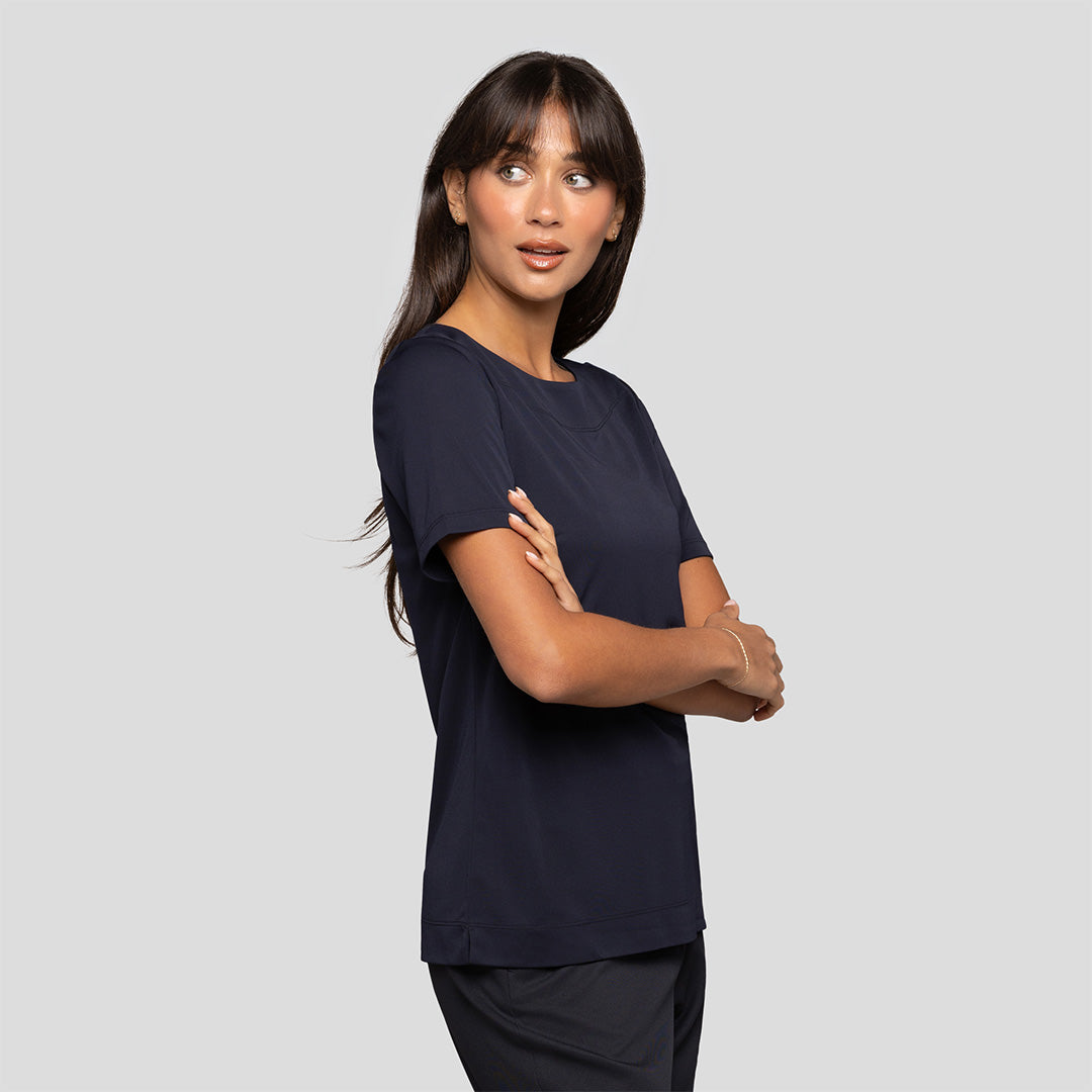 Soft Knit Boat Neck Top
