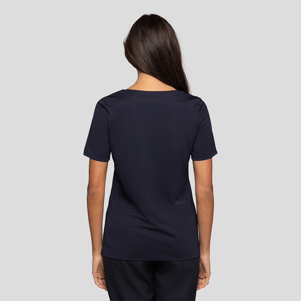 Soft Knit Boat Neck Top