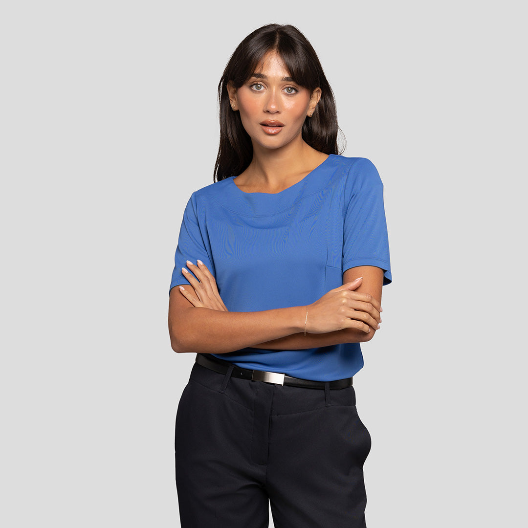 Soft Knit Boat Neck Top