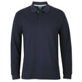 Long‑Sleeve Pique Polo