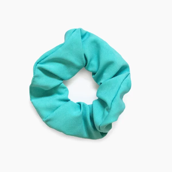 Matching Coolmint Blue Scrunchies to Complete the Look with Our Scrubs. These Scrunchies Perfectly Complement the Color and Style of Our Scrubs, Adding a Touch of Elegance and Coordination to Your Outfit.